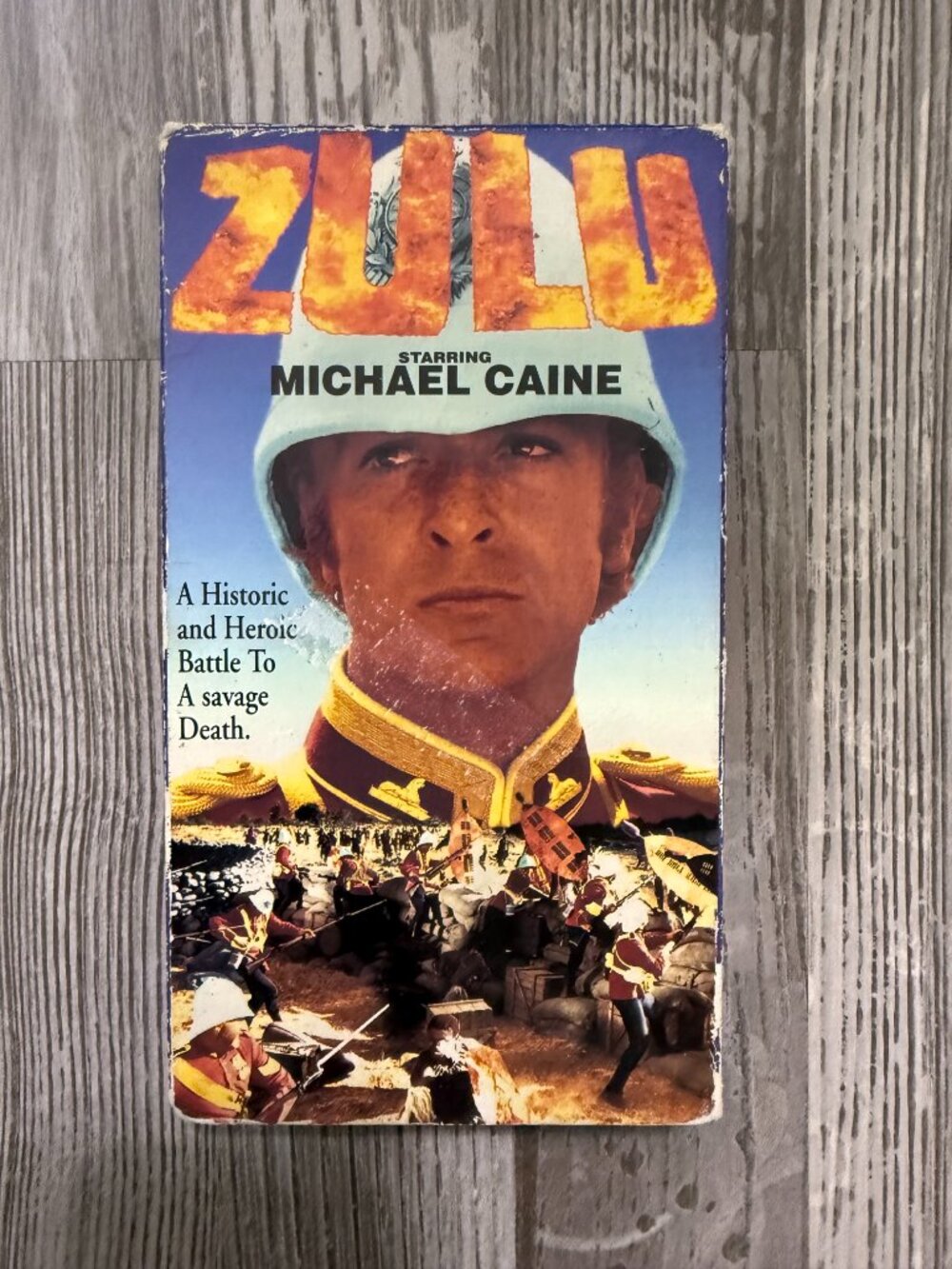 Zulu VHS | Michael Caine | GoodTimes Home Video 1992 | Vintage War Film Tape - Picture 2 of 4